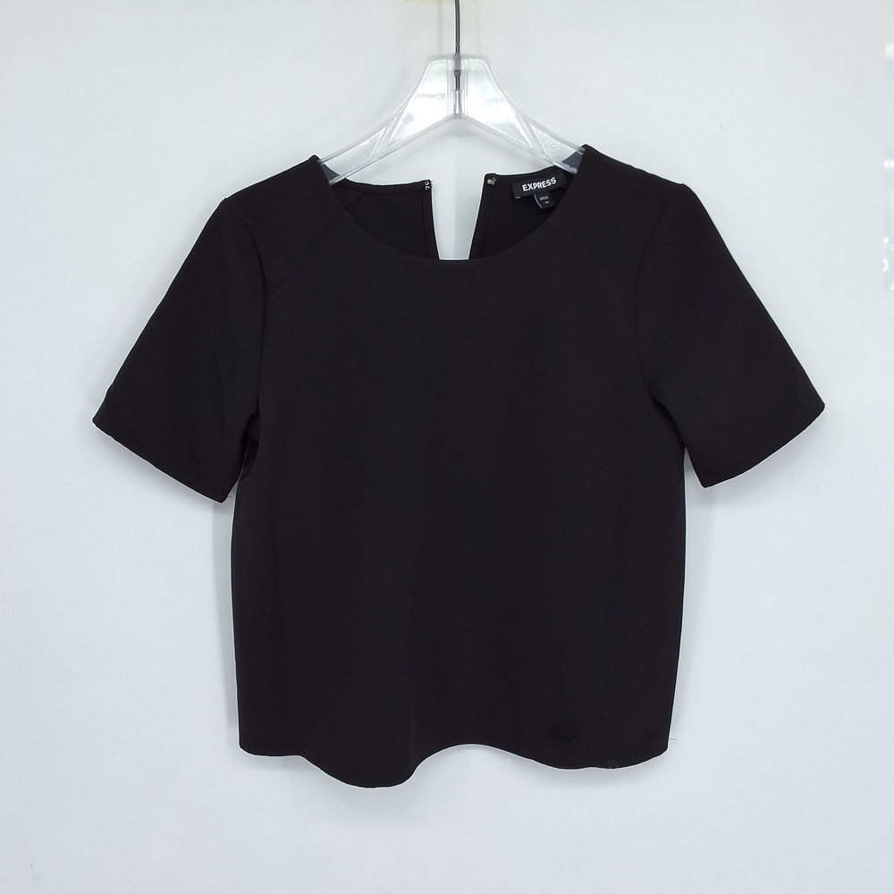 Express Xs Classic Black Blouse